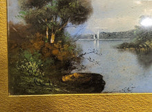 Load image into Gallery viewer, Framed Pastel by CHANDLER -- Sailboats In The Bay