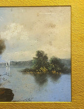 Load image into Gallery viewer, Framed Pastel by CHANDLER -- Sailboats In The Bay