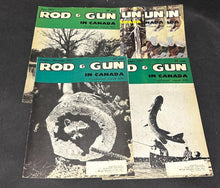 Load image into Gallery viewer, 1971 Rod & Gun in Canada lot of 6 magazines