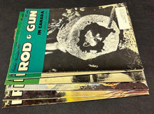 Load image into Gallery viewer, 1971 Rod & Gun in Canada lot of 6 magazines