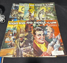 Load image into Gallery viewer, 1970 Rod & Gun in Canada lot of 9 magazines
