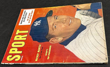 Load image into Gallery viewer, 1957 March Sport Magazine Mickey Mantle Vol 23 No. 3