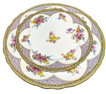 Load image into Gallery viewer, 2 x AYNSLEY Bone China 5 Pc. Place Settings - York Pattern