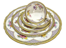 Load image into Gallery viewer, 2 x AYNSLEY Bone China 5 Pc. Place Settings - York Pattern