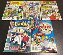 Load image into Gallery viewer, Archie Lot of 5 vintage comic books, #5, #15, #20, #18, #607, CPV