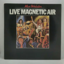 Load image into Gallery viewer, Live Magnetic Air by Max Webster (2017, 12" Vinyl Record) Excellent