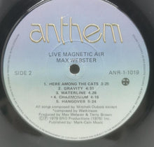 Load image into Gallery viewer, Live Magnetic Air by Max Webster (2017, 12" Vinyl Record) Excellent