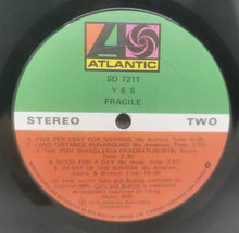 Load image into Gallery viewer, Fragile by Yes (2019, 12" Vinyl Record) Excellent