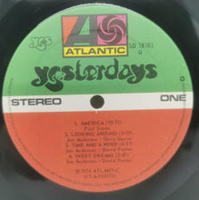Load image into Gallery viewer, Yesterdays by Yes (1975, 12" Vinyl Record) Excellent