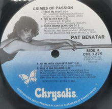Load image into Gallery viewer, Crimes Of Passion by Pat Benatar (1980, 12" Vinyl Record) Excellent
