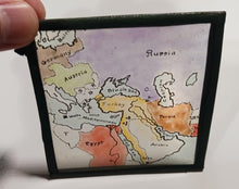 Load image into Gallery viewer, Lot of 7 Glass Pane Painted Artwork (3 1/2" x 3 1/2")