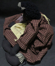 Load image into Gallery viewer, Vintage 1980's African American Rag Doll
