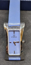 Load image into Gallery viewer, Womens Eterna Sahida Wristwatch Periwinkle Blue Face & Strap