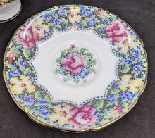 Load image into Gallery viewer, Vintage Double Mark Paragon Fine Bone China Petit Point Demitasse Cup & Saucer