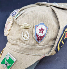 Load image into Gallery viewer, Vintage Russian Military Hat w/Badges