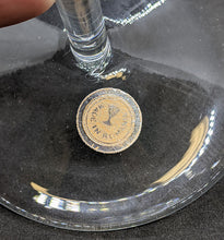 Load image into Gallery viewer, Set of 4 Long Stem Wine Glasses Made For APPLE INC. Employees - Made in Romania