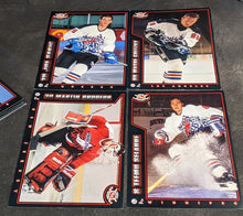 Load image into Gallery viewer, 1994 – 1995 NHLPA Post Cereal Oversized Collector Series Set In Mailing Pouch