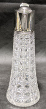 Load image into Gallery viewer, 1900 Heath & Middleton Sterling Silver English Crystal Claret Jug