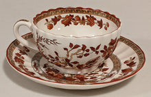 Load image into Gallery viewer, Spode Copeland - Indian Tree, Orange Rust -Tea Cup & Saucer