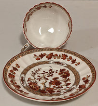 Load image into Gallery viewer, Spode Copeland - Indian Tree, Orange Rust -Tea Cup & Saucer