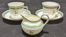Load image into Gallery viewer, Royal Albert Bone China – Demitasse Cups & Saucer Set & Creamer – Piccadilly