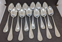 Load image into Gallery viewer, RARE - CHRISTOFLE - Silver Plated Flatware Service for 12 - LOUIS XVI