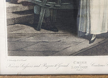Load image into Gallery viewer, 2 Framed Cries of London Prints - F. Wheatley Artist