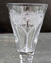 Load image into Gallery viewer, Stuart Crystal Eden Pattern Set of (4) Sherry Glasses