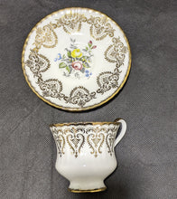 Load image into Gallery viewer, Paragon Tea Cup & Saucer White, Floral & Gold