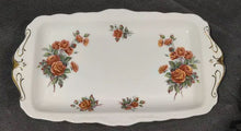Load image into Gallery viewer, Royal Albert Centennial Rose Sandwich Plate / Tray for Cream & Sugar