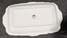 Load image into Gallery viewer, Royal Albert Centennial Rose Sandwich Plate / Tray for Cream & Sugar