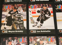 Load image into Gallery viewer, Pro Set 1991-92 PUCK Hockey Near Complete Set 29/30 with Wayne Gretzky Card