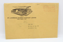 Load image into Gallery viewer, Vintage Beehive St. Lawrence Starch Company Limited Mailer