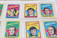 Load image into Gallery viewer, 1971-72 O-Pee-Chee NHL Hockey Booklet Lot - Gordie Howe, Dryden, Orr, Keon