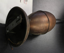 Load image into Gallery viewer, Vintage Art Deco Copper 3 Bulb Light Fixture