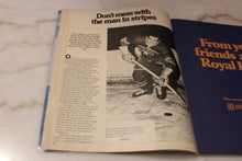 Load image into Gallery viewer, 1980 March 23 NHL Souvenir Album Signed by HOF Player Maurice Richard & Others