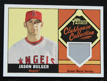 Load image into Gallery viewer, 2010 Topps Heritage Clubhouse Collection Jason Bulger Relic Card
