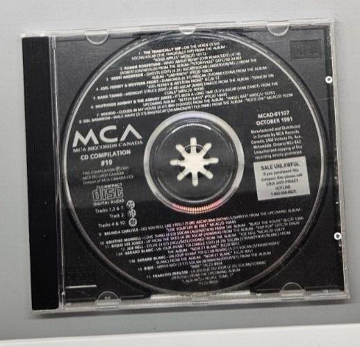 MCA Records Canada CD Compilation #19 by Various Artists (CD, Oct. 1991)