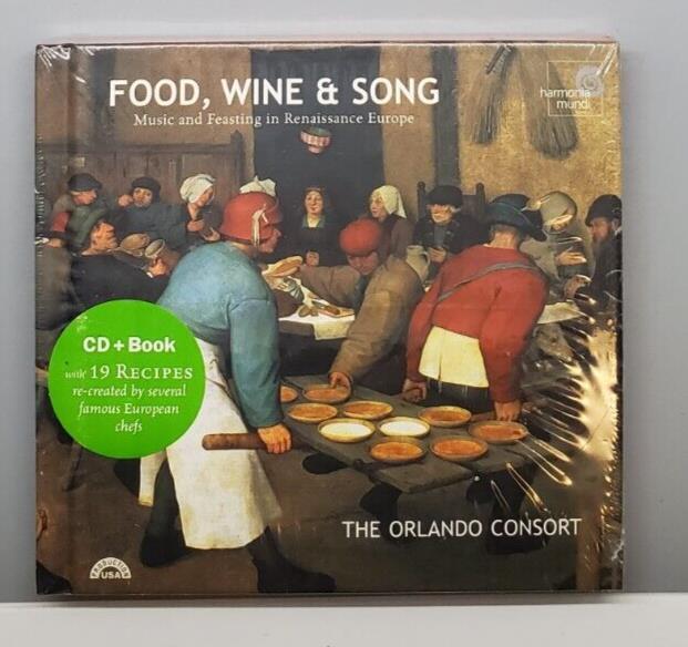 Food, Wine & Song: Music & Feasting in Renaissance Europe (CD, Nov-2001)