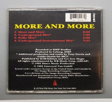 Load image into Gallery viewer, More and More [Single] by Captain Hollywood Project (CD, 1992)
