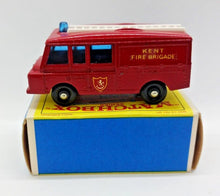 Load image into Gallery viewer, Matchbox Series No. 57 (New Model) Land Rover Fire Truck (1960 Lesney Product)

