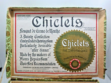 Load image into Gallery viewer, Early Chiclets Canadian Candy Coated Chewing Gum Store Display Box
