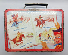 Load image into Gallery viewer, VINTAGE 1955 &quot;HOWDY DOODY&quot; METAL LUNCH BOX--TV SHOW
