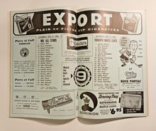 Load image into Gallery viewer, 1963 NHL All Stars Vs Toronto Maple Leafs Game Program (Maple Leaf Gardens)

