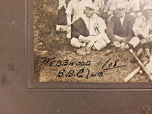 Load image into Gallery viewer, 1908 Webbwood Baseball Club Cabinet Photo
