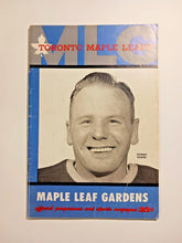 Load image into Gallery viewer, 1960 Jan Toronto Maple Leafs vs Black Hawks Official Program &amp; Sports magazine
