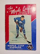 Load image into Gallery viewer, 1948 St Michaels Majors, Tim Horton 1st Year, Maple Leaf Hockey Program

