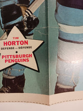 Load image into Gallery viewer, 1971-72 O-Pee-Chee NHL Poster Insert Tim Horton #18
