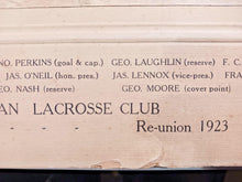 Load image into Gallery viewer, 1891-1923 Canadian Lacrosse Club Re-union Cabinet Photo
