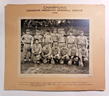 Load image into Gallery viewer, 1936 Perth Ont. Champions Canadian-American Baseball League Team Cabinet Photo
